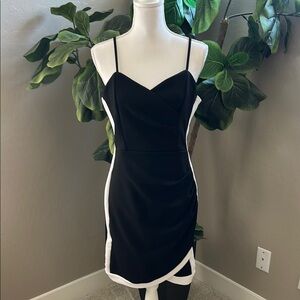 Black and White Dress